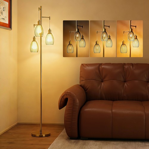 Homcom industrial light - homcom, 3-light