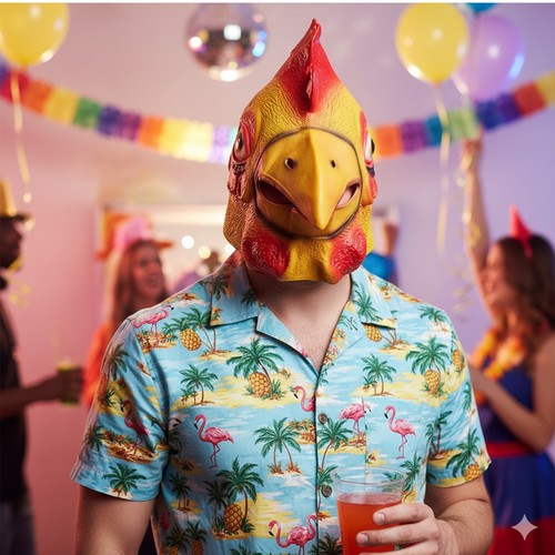 Full head chicken - full,