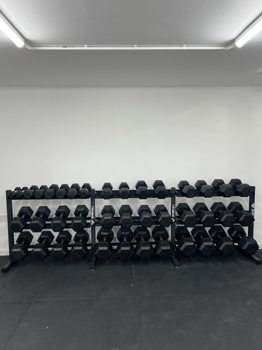 Hex dumbbell 50kg set with - hex, 2.5-50kg