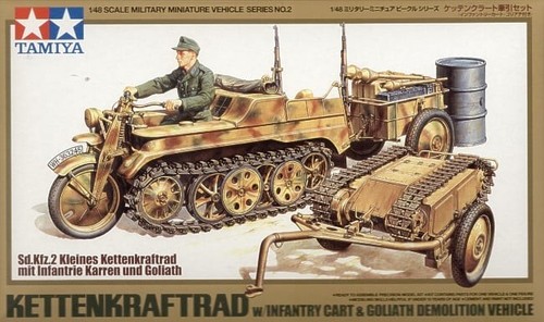 Tamiya kettenkraftrad - tamiya, 1/48