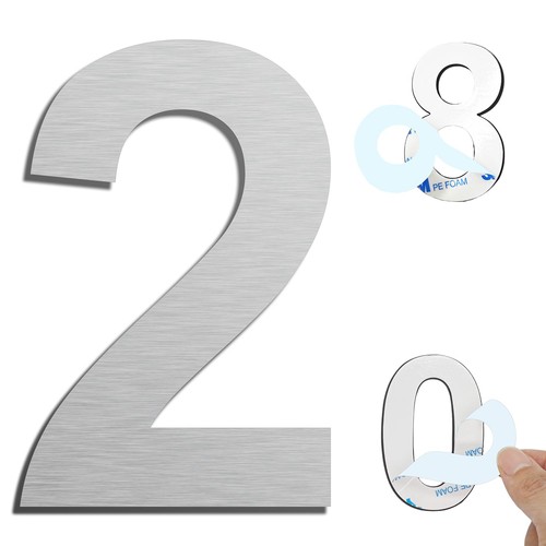Ywonoby house numbers - 3, inch