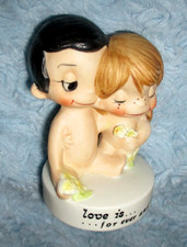 Kim Casali 1972 LA Times LOVE IS... FOR EVER & EVER Figurine