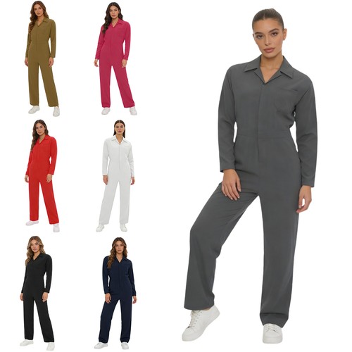 Women coveralls zipper - coveralls,