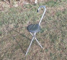 Vintage Gamebird Seat Tripod Folding Stool Shooting Stick 