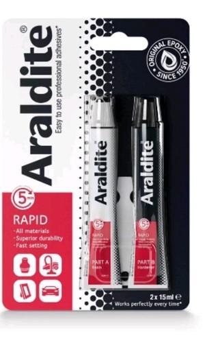 Araldite rapid tube 15ml - 2,