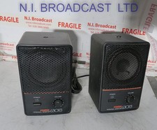 1x pair Fostex 6301b powered