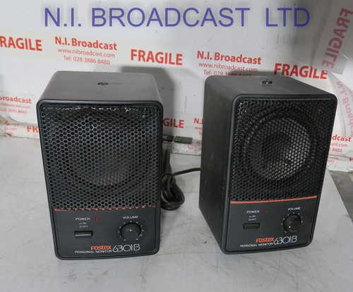 Pair fostex 6301b powered - fostex,