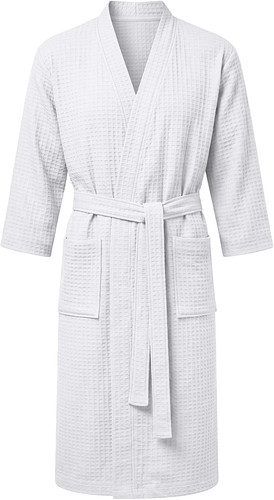 Waffle bathrobes unisex - waffle, bath