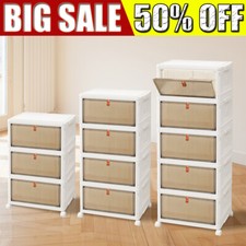 3 4 5 Tier Plastic Storage