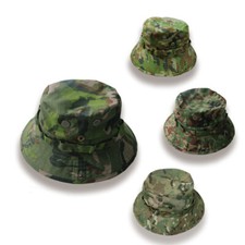 Camouflage Hat Summer Sunscreen Big Head Circumstanc Outdoor Fisherman Benny Hat