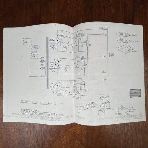 Vintage simmons sds - sds, 9