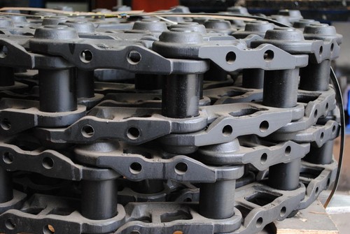 Steel track chain sold a - (sold, as