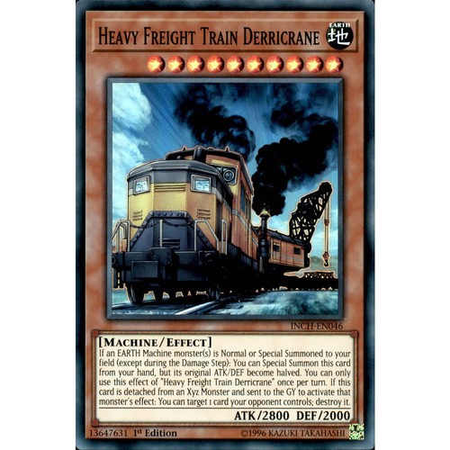 Heavy freight train - train, derricrane