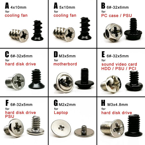 Computer screws case - computer, pc