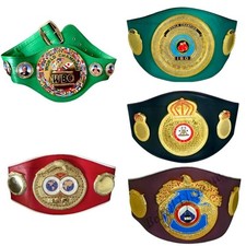 WBC, WBO, WBA, IBF, IBO Set-5 Boxing Championship Title Belts Adult Size