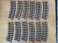 LGB 1100  - R1 Curves x 12 - G Scale 45mm - Garden Railway Train Brass Track