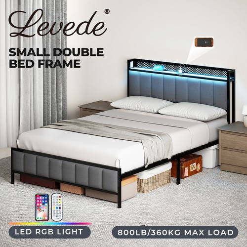 Levede small double - bed, frame