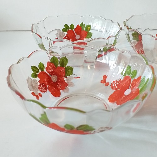 Vintage french glass dessert - vintage,