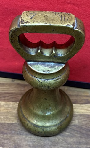 Vintage avery 7lb solid brass - avery,