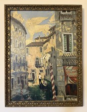 H B Marshall - Oil On Board -
