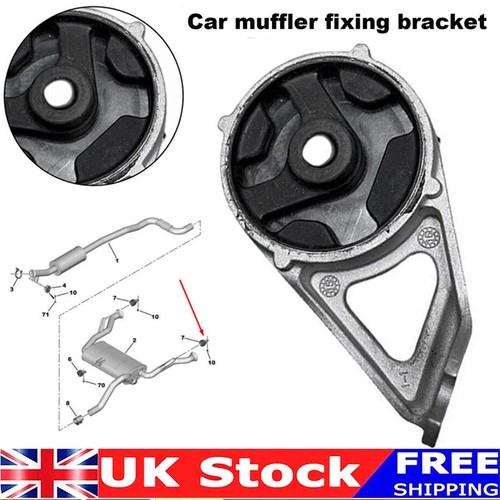 Car exhaust pipe rear bracket - exhaust,