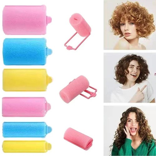 Foam hair rollers soft sponge - foam,