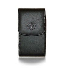 Black Vertical Leather Case