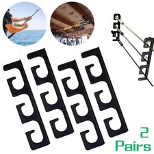 Ceiling Mounted Fishing Pole Rod Holder Stable Wall-Mounted Fishing Rod Rack Kit
