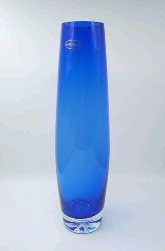 Cylinder vase cobalt blue - cylinder, vase,