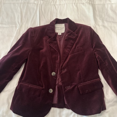 Janie and jack boys burgundy - and,
