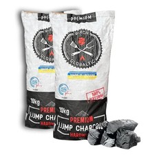 20kg Premium Restaurant Hardwood Lumpwood Big Block Charcoal Cooking Fuel BBQ