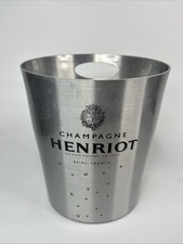 Vintage Henriot Champagne Ice Bucket France Vogalu 70310 Faucogney Silver Tone