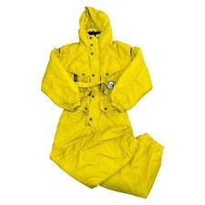 Vintage Yellow One Piece Ski