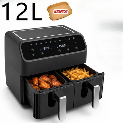 Air fryer oven 12l dual - fryer,