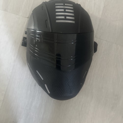 Black robot action figure - figure, toy