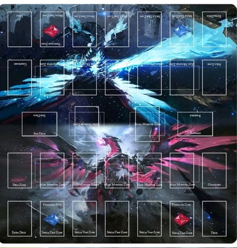 Yugioh player playmat pink - 2,