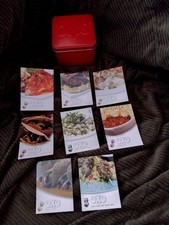 VINTAGE OXO TIN & RECIPE CARDS