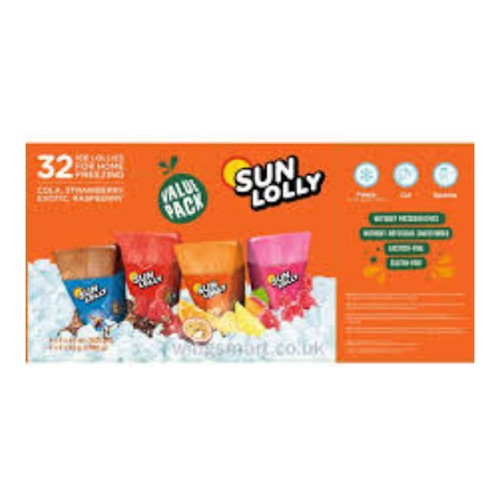 Sun lolly variety pack ice - sun,