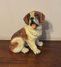 Vintage-Style St. Bernard Dog