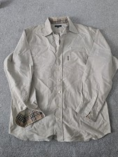 Burberry Shirt Beige Luxury Classic Size L VGC
