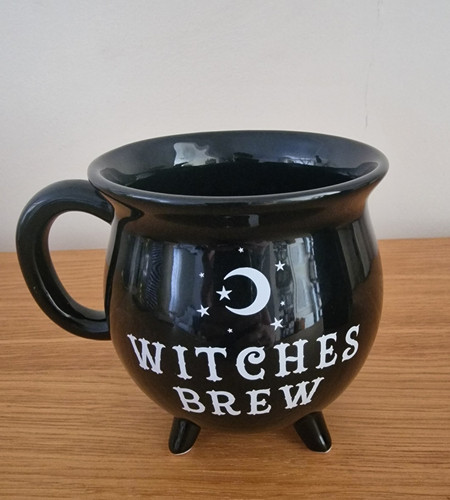 Witches brew cauldron mug - brew,