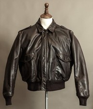 Vintage 1980s Schott A2 Naked