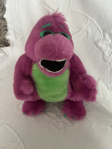 Vintage barney plush glasses - barney,