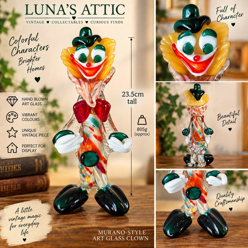 Vintage murano style - vintage, art