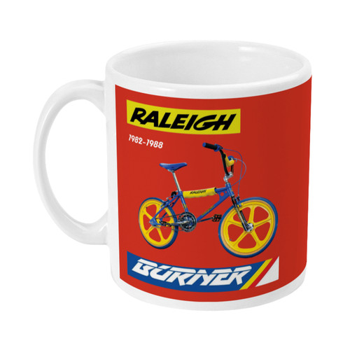Raleigh burner mug 1980s retro - raleigh,