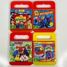 The Wiggles DVD Bundle x4 R4 PAL Tracked Postage Original Cast Best Of Big Show