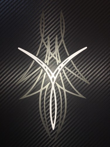 Pinstripe design stickers - design,