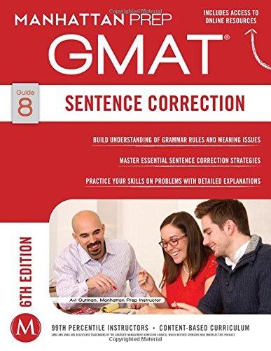 Gmat sentence correction - gmat,