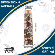 PURE COPPER WATER BOTTLE 