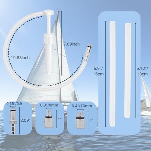 Oil suction pump kit - oil, boats